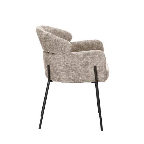 Starfurn  eetkamerstoel Otis - beige - 60,5x74,5x55cm - vtwonen shop