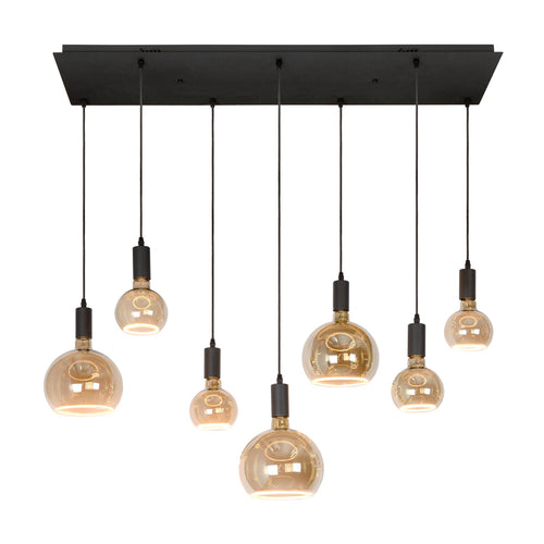 Atmooz hanglamp Hanoi - zwart - 110 x 31 x H 115 cm - E27