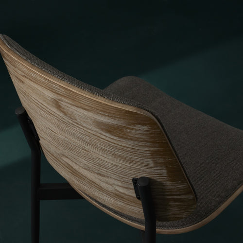 Signature - GISELLE Set van 2 stoelen - Taupe - 56x48,5x82,5 cm