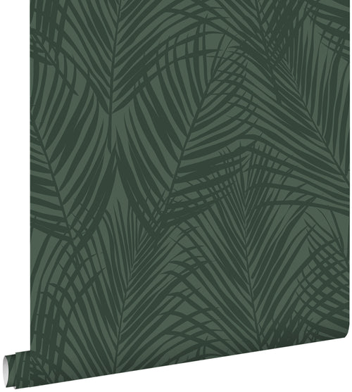 ESTAhome behang palmbladeren donkergroen - 53 cm x 10.05 m - 139303