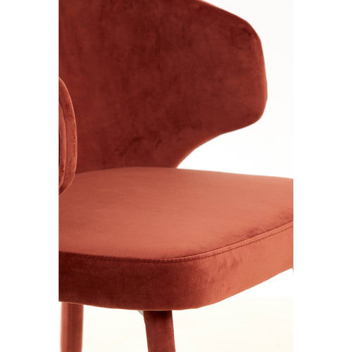 Light & Living eetkamerstoel KOSAKA - 79x57x52cm - rood - Set van 2 - vtwonen shop