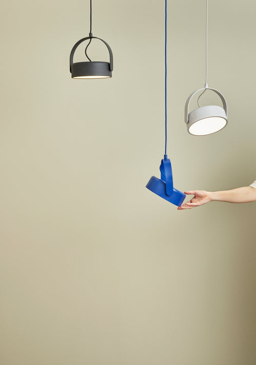 Hüksch hanglamp Stage - ijzer - 22x20xh27cm