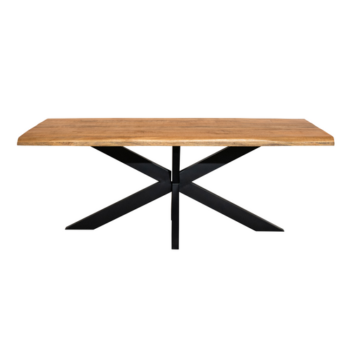 Starfurn  boomstamtafel Denver - bruin - 90x180x76cm - vtwonen shop