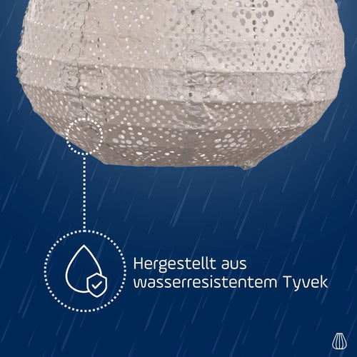 Lumiz solar lampion - tulip set - 3 stuks - vtwonen shop