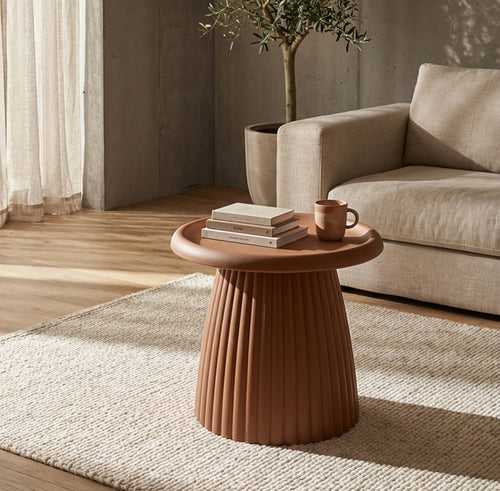 Mauro Ferretti tafeltje - Ø 50x45 cm - terracotta