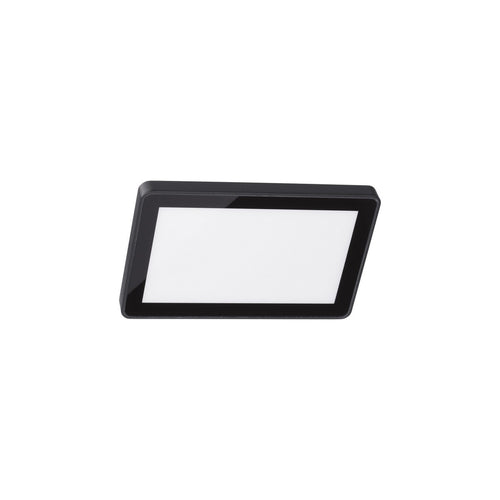 Merano Cleveland Buiten Moderne Wandlamp Sandy Zwart Aluminium, Glas Silicone Pakking LED 15W 496.9Lm 3000K IP65