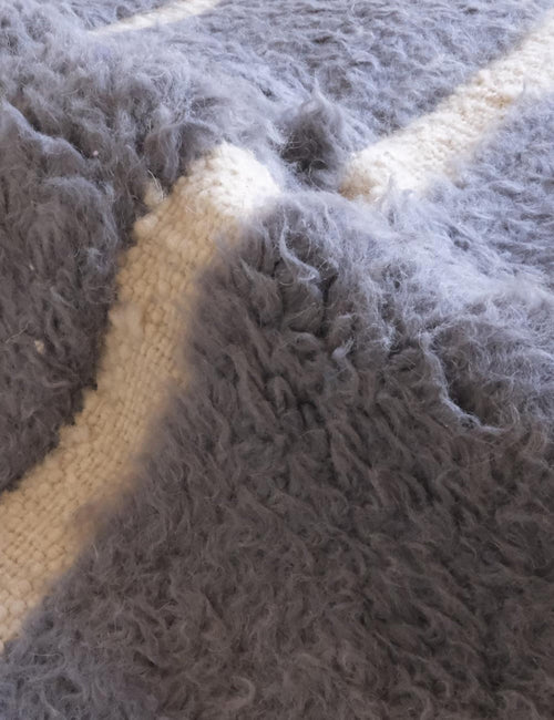 AFK Living vloerkleed Berber - handgemaakt - Wol - 242 x 277 cm