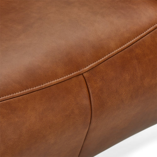 Furnhouse relaxfauteuil Delta - Cognacbruin - Draaibaar - 79x90x114