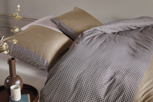 Beddinghouse Dekbedovertrek Anani - 240 x 200/220 cm - Taupe