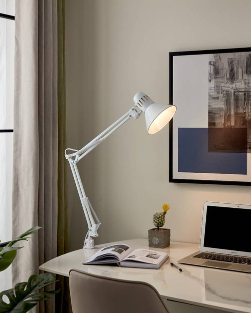 EGLO tafellamp Firmo - e27 - 73 cm - wit - vtwonen shop