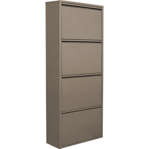 Kare Design Schoenenkast Caruso taupe 4 laden