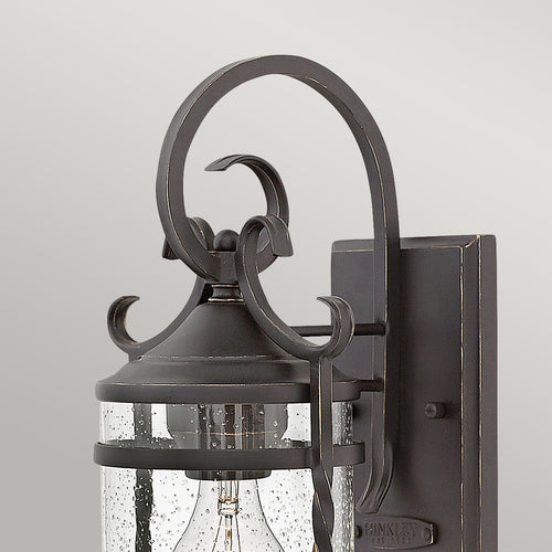 Casa Hinkley Outdoor 1-lichts Wandlantaarn Olde Zwart IP44