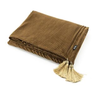 FurniLux Deken Royalty – Ocher - 140x170x1cm