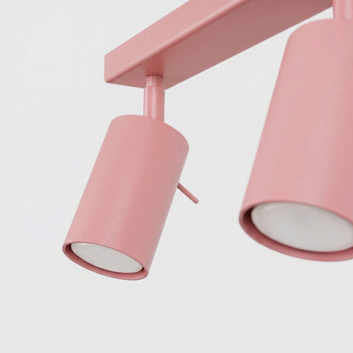 Sollux Lighting Plafondlamp RING 3L roze - 45x6x16cm
