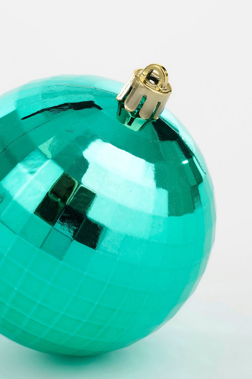 Mica Decorations Bal onbreekbaar goud groen roze oranje fuchsia 30 stuks - d8cm