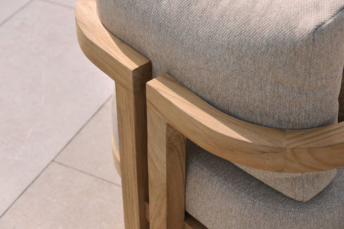 Hartman Loungestoel Moira - Teak Naturel - 76x81x60cm