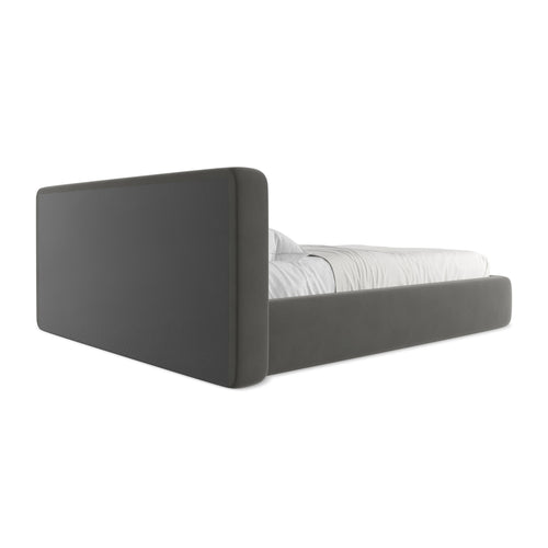 LaMiaSofa Bed met opbergruimte Firenze - velours - staal - 200x225x82