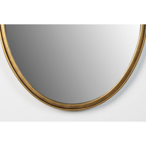 Housecraft Living Matz Spiegel/ Wandspiegel Ovaal 60x160 cm Metaal Goud
