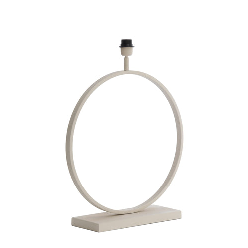Light & Living lampvoet Liva - wit - 50x15x64cm