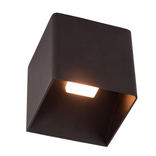 Lucide wandlamp VERTIGO - Geïntegreerde LED - Zwart - vtwonen shop