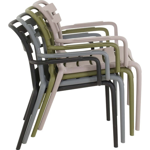 Lesli Living bistrostoel Torvi - grijs - 65x69,5x76cm