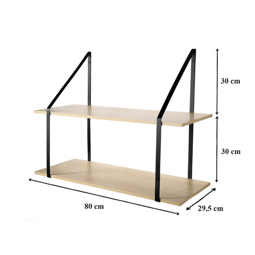 Calicosy - Wandrek met grote diepte en 2 niveaus - 30x80x60 cm