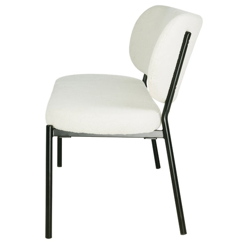 Giga Meubel Eetkamerbank Maddie - Stof - Beige - 160cm - vtwonen shop