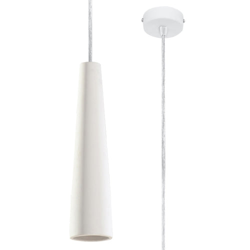 Sollux Lighting Keramische hanglamp ELECTRA - 8x8x132cm
