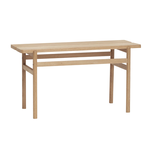 Hübsch bank Align - mdf/eikenfineer/eikenhout - 85x38xh45cm