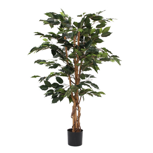 Mica Decorations Ficus Kunstplant - H110 x Ø65 cm - Groen