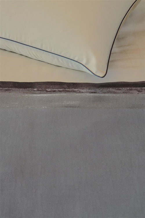 vtwonen dekbedovertrek Duo Colour - 140x200/220 cm - grijs