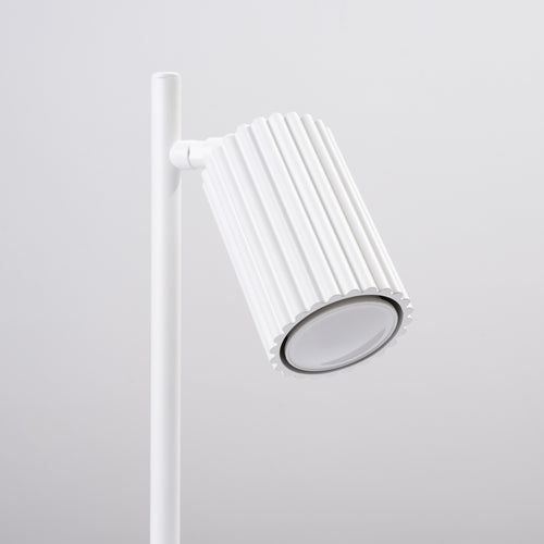 Sollux Lighting Tafellamp KARBON wit - 14,5x19,5x43cm