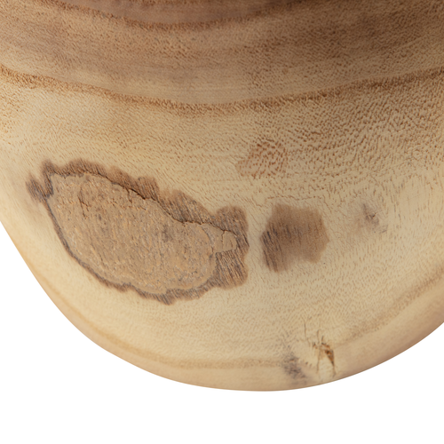 WOOOD kruk Bikkel - Hout - Naturel - 40x28x28