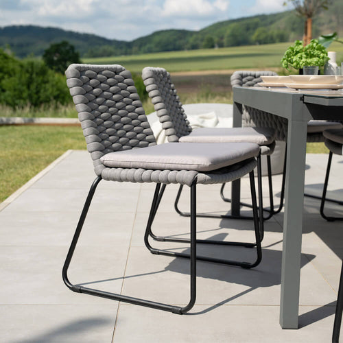 HOME DELUXE wicker tuinstoel BALERO lichtgrijs - Qty: 1 - vtwonen shop