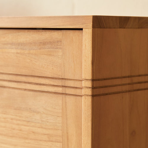 Tikamoon Teakhouten TV-meubel 140 cm - Naturel
