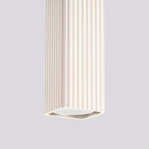 Sollux Lighting Hanglamp RAYO 1 beige - 8x8x118cm