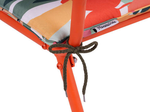 MaximaVida metalen tuinbank Max 120 cm oranje - vtwonen shop