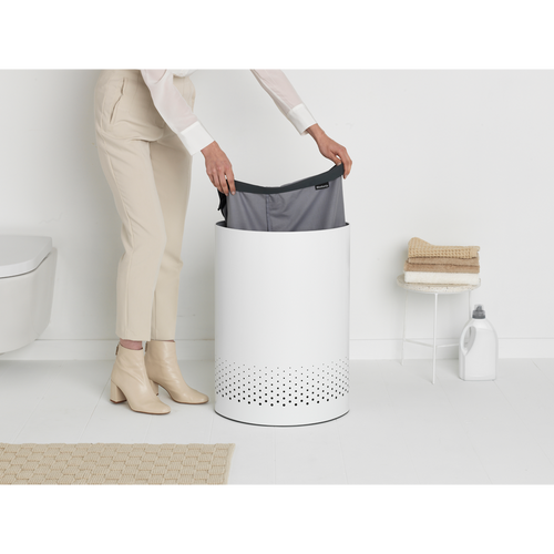 Brabantia Wasbox - 55L - selector - white - vtwonen shop