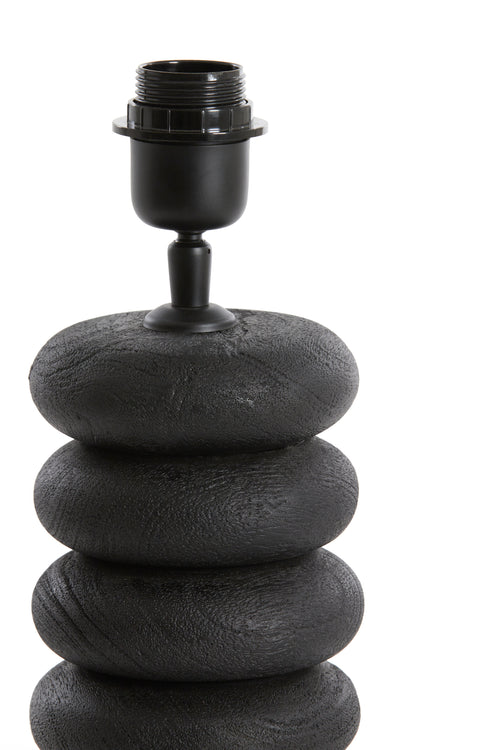 Light & Living lampvoet BUDONGO - Ø12x21cm - zwart