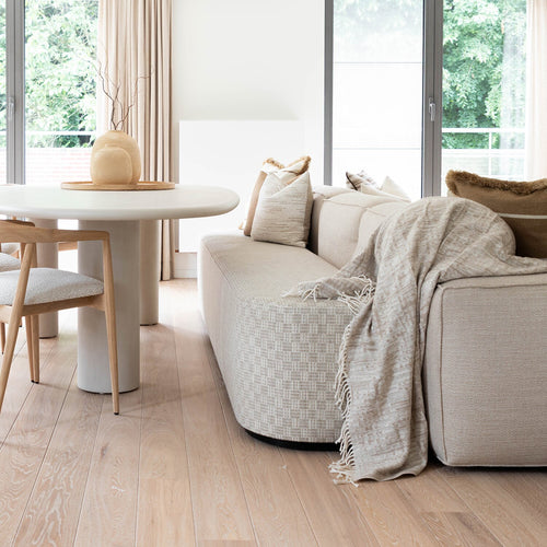 Atmooz plaid Misty - naturel - 150 x 200 cm