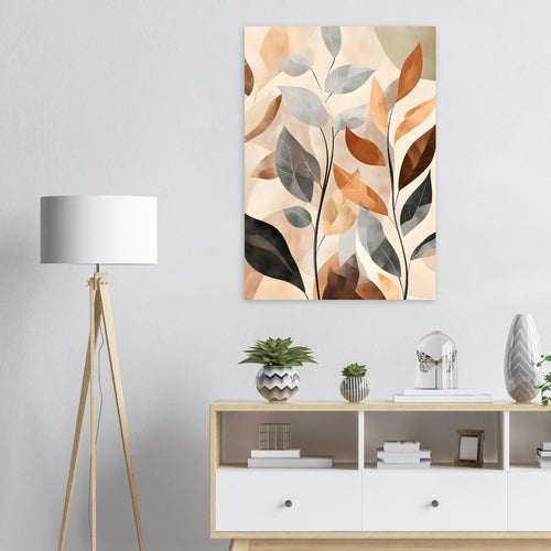 Artfulprints  Boho – Autumn leaves   poster 70x100 cm - vtwonen shop