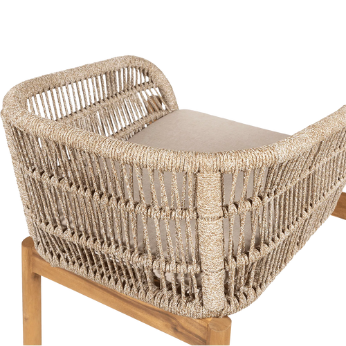 Artichok Teresa Houten Tuinstoel Beige - Met Zitkussens