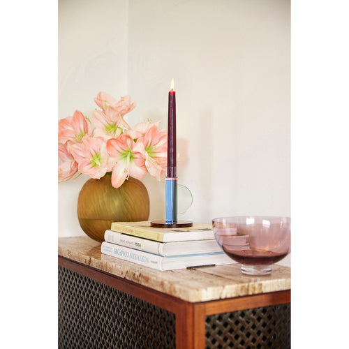 Hübsch kandelaar Astro - kristal - ø10xh14cm - vtwonen shop