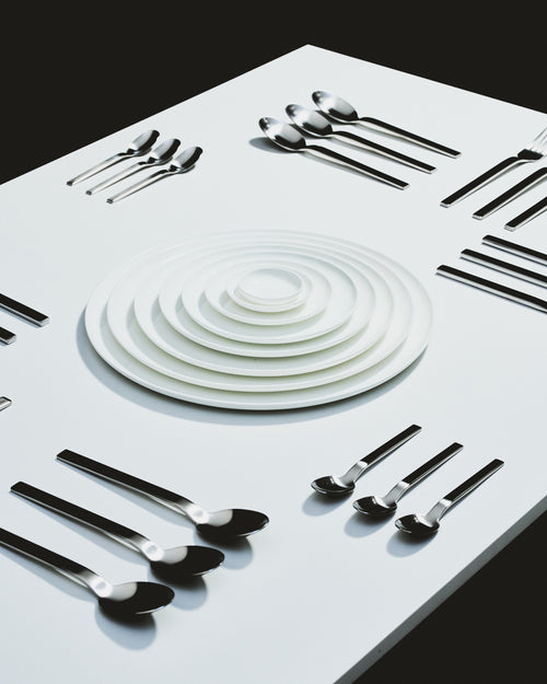 Serax dessertbord laag wit Base - vtwonen shop