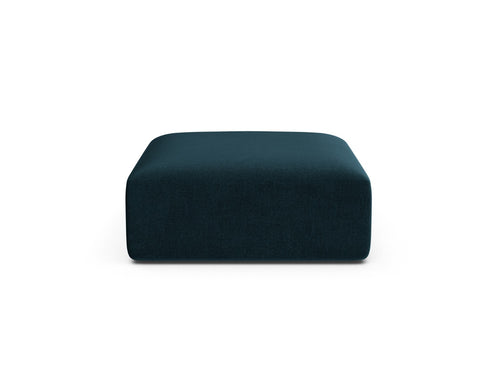 Cosmopolitan Design Poef Campi flueel diepe olie - 90x90x40cm