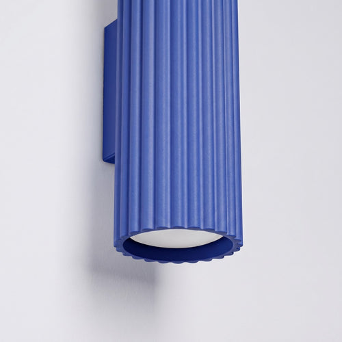 Sollux Lighting Wandlamp KARBON 20 ultramarijn - 6,5x8,5x20cm