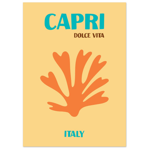 Artfulprints  Italië - Capri   poster 50x70 cm - vtwonen shop