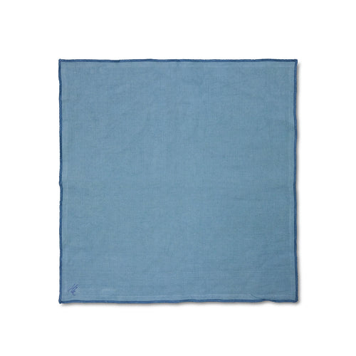 HKLIVING Ease servetten – set van 2 – mist blue – 50x50cm