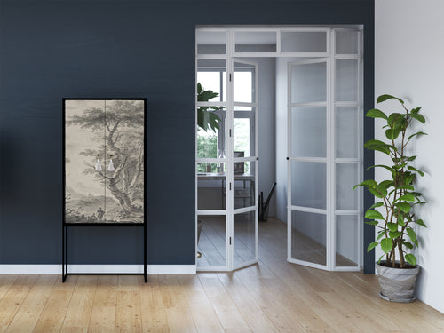 Kast dressoir met 2 deuren van MDF met Wasvrouw patroon - vtwonen shop