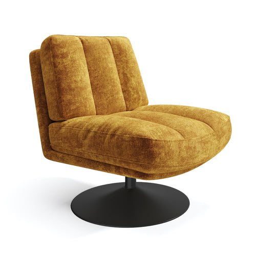 Sia Home -  TIMELESS - Fluweel met structuur - Mosterd - 60.5cm